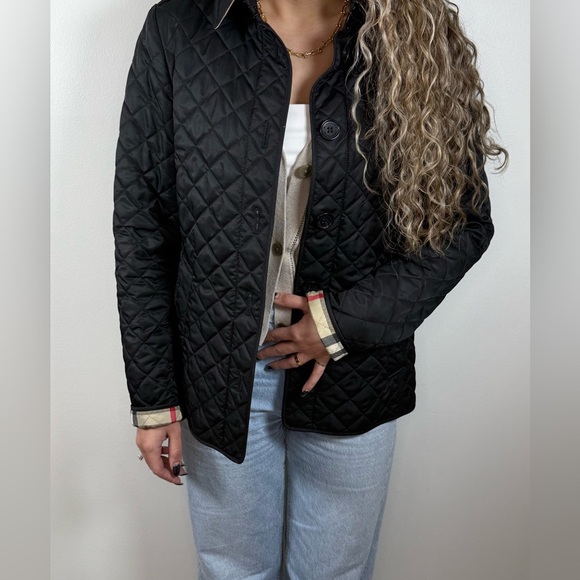 BURBERRY BLACK LADIES BUTTONUP JACKET - Picture 3 of 17